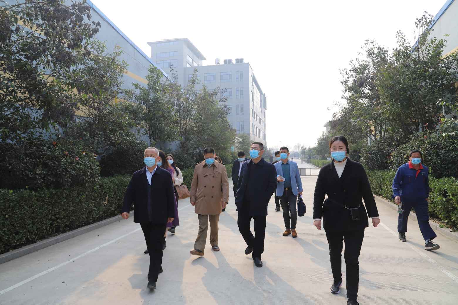 好客山東運營平臺團隊到正信味業參觀考察