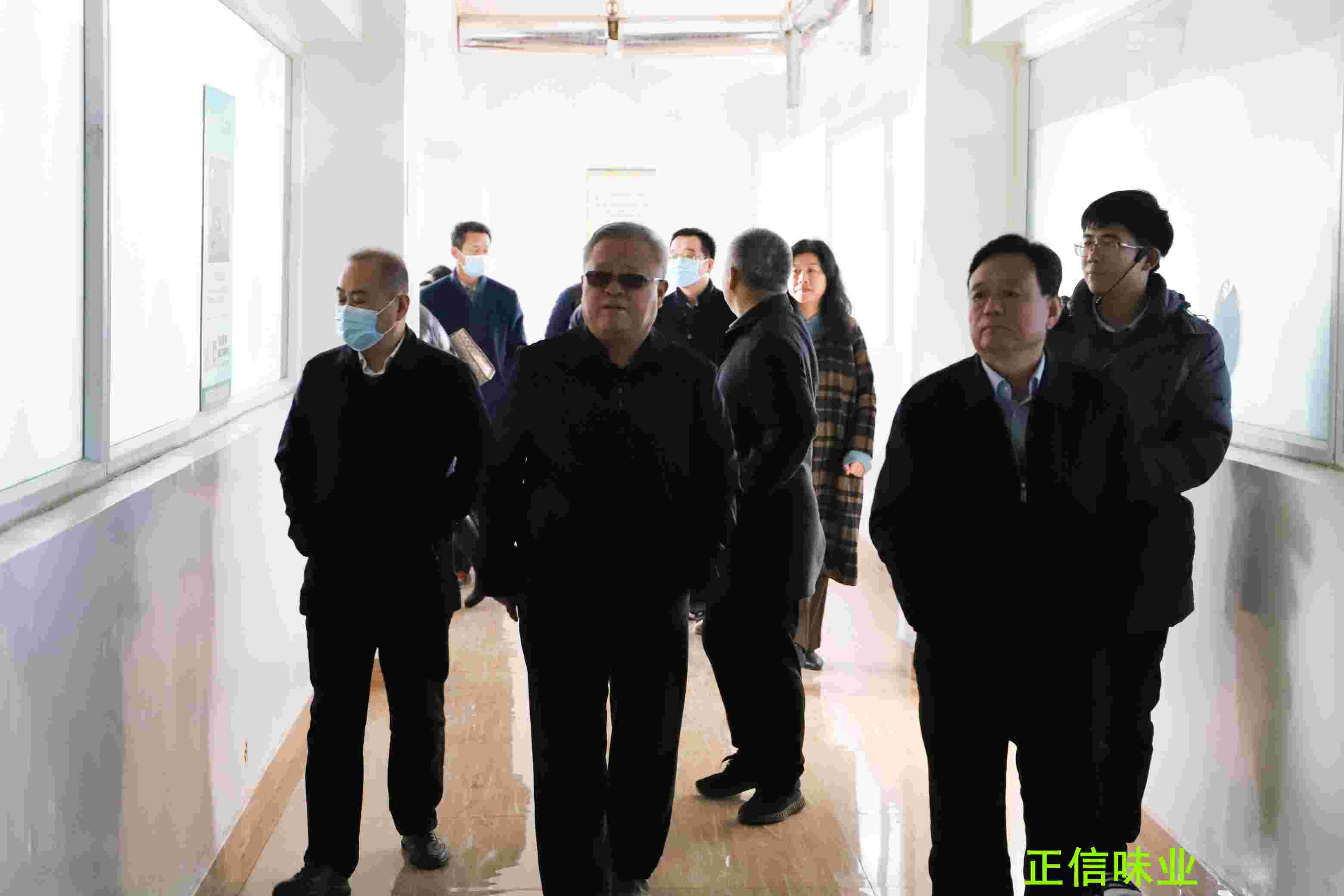 聊城市委領導孫軍一行到正信味業調研食品安全工作